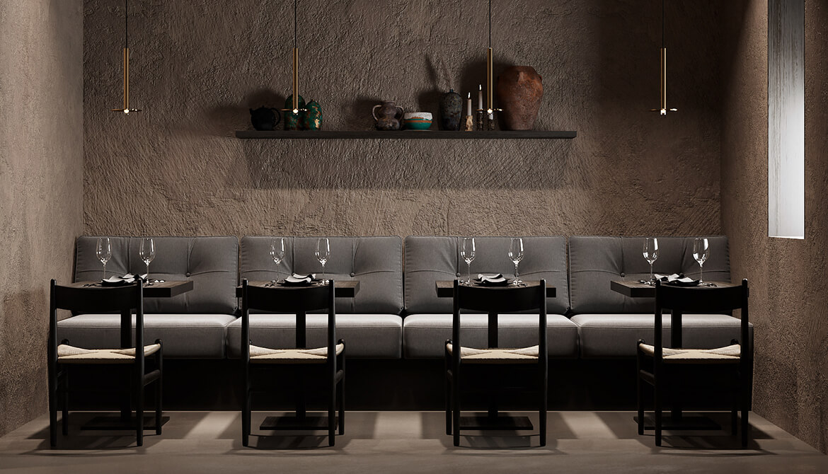Restaurant’s culinary portfolio showcasing gourmet creations